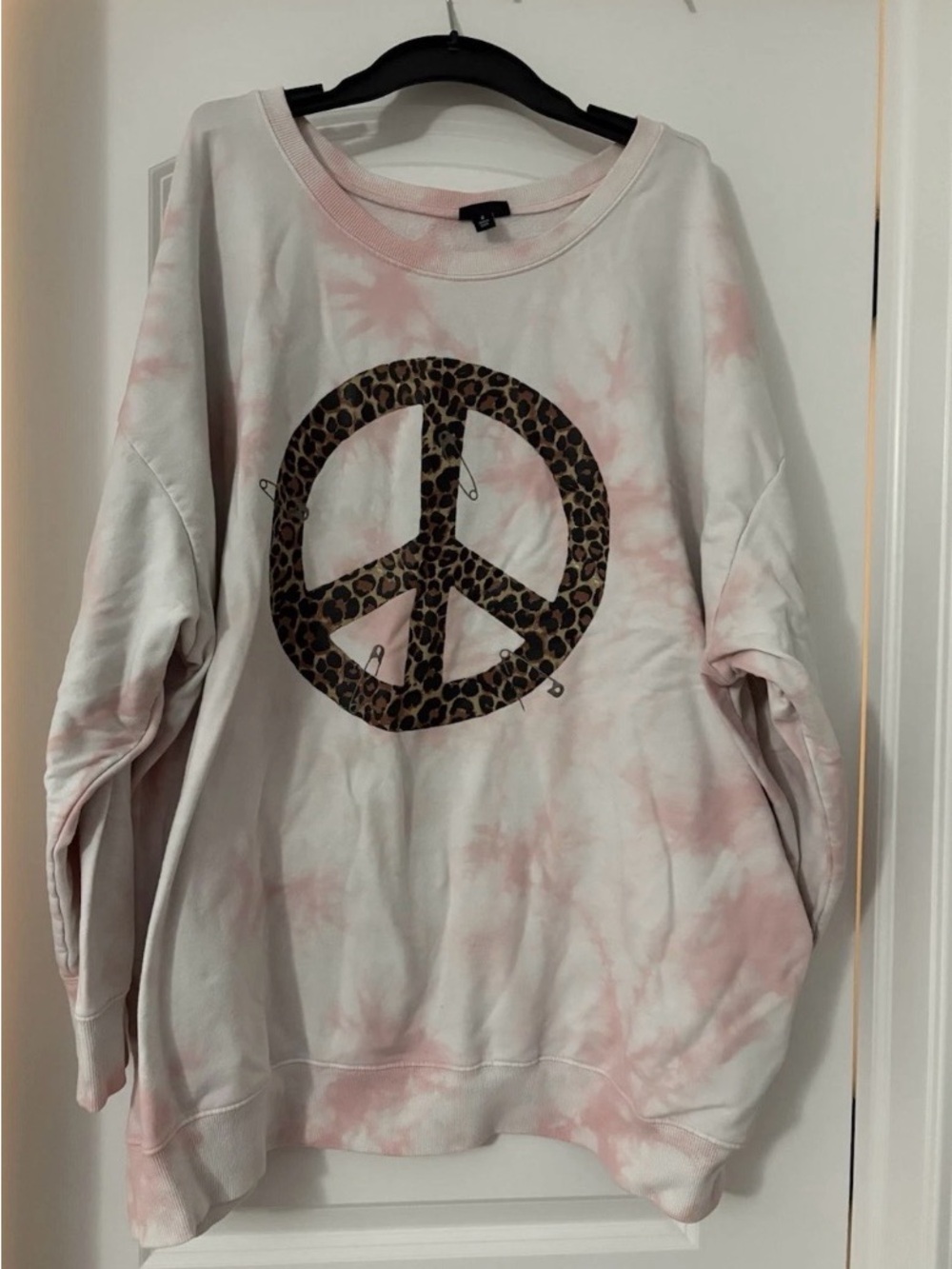 torrid Light Pink Crewneck Sweatshirt
